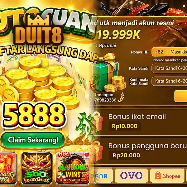 duit8 Masuk